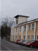Jihlava - Polenská, montáž střechy věže