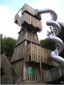 ZOO Jihlava - věž pro tobogán